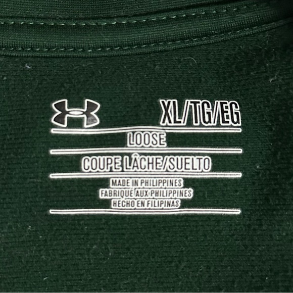 Under Armour Men's Forest Green Qualifier Quarter Zip
Size X-Large - Picture 7 of 8